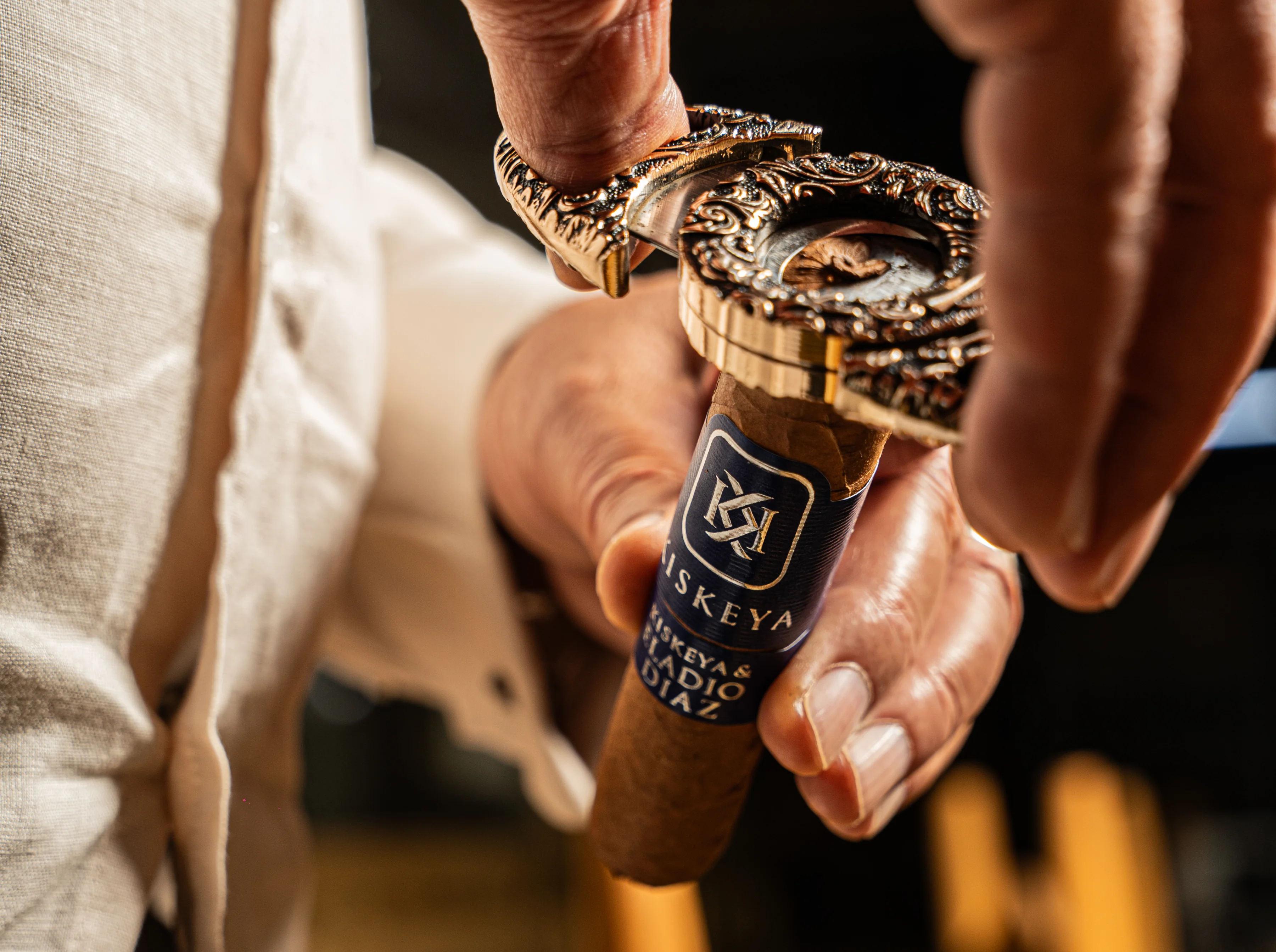  robusto Eladio Diaz Kiskeya Cigar Partner